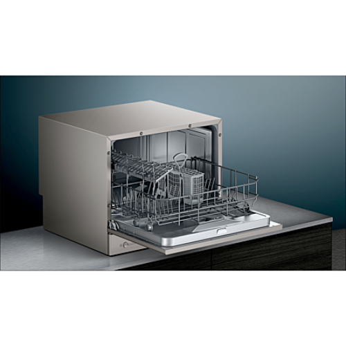 iQ300, Lave vaisselle Siemens, Acier inox coloré / laqué, 55cm, SK26E822EU - vue 2