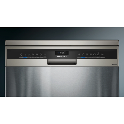 iQ300, Lave-vaisselle pose-libre, 60 cm, Acier inox. coloré, laqué SIEMENS SN23EI02ME - vue 2