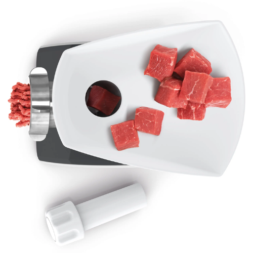 Hachoir à viande 500 W Blanc CompactPower BOSCH MFW3630A - vue 2