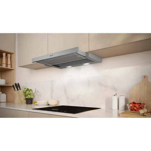 N 50, Hotte télescopique, 60 cm, Argent métallisé NEFF D46ED52X1 - vue 2