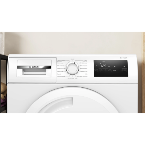 Série 4, Sèche-linge à condensation, 8 kg BOSCH WTN83209FR - vue 2