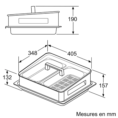 Cuiseur Vapeur Pour Four Neff Z19DD10X0 - vue 2