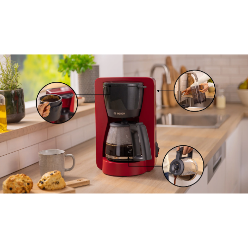 Machine à café, MyMoment, Rouge BOSCH TKA2M114 - vue 2
