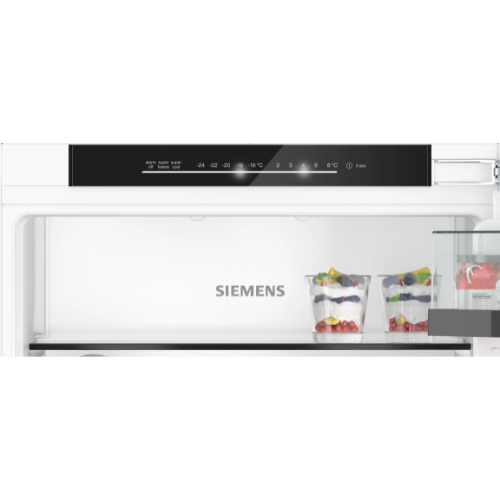 iQ500, Réfrigérateur combiné intégrable, 177.2 x 55.8 cm, Charnières pantographes softClose SIEMENS KI86NSDB0 - vue 2