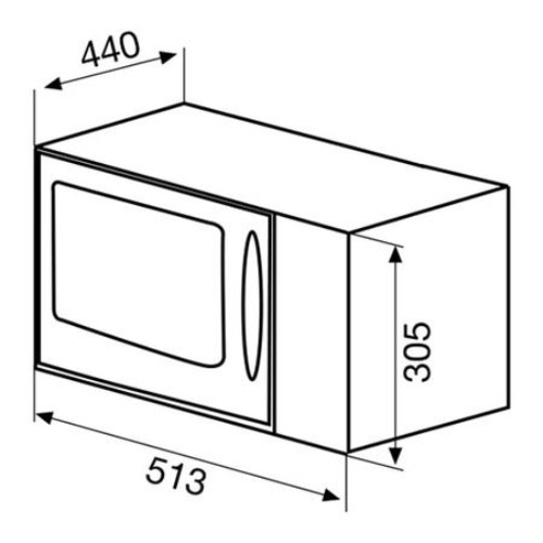 Micro-Ondes Gril Pose Libre GLEM GMF254BK - vue 2