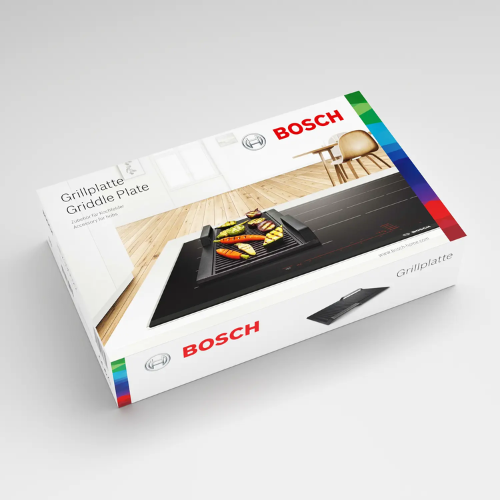 Gril pour table de cuisson FlexInduction Bosch HEZ390522 - vue 2