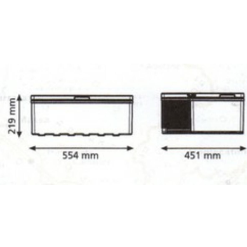 Réfrigérateur de voiture pour Mercedes Actros MP2 / 3, Encastrable, Noir, INDEL B TB25AM - vue 2