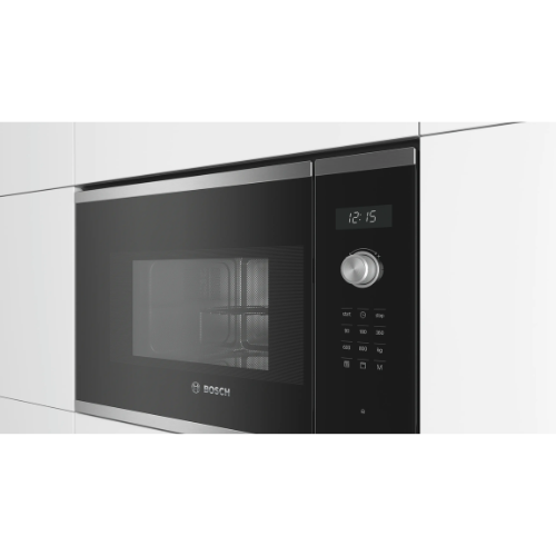Micro-ondes intégrable, Inox Bosch BEL524MS0 - vue 2
