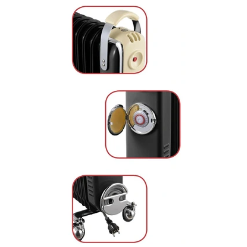 Radiateur Bain D'Huile 2000W Drexon AXOS 802000 - vue 2