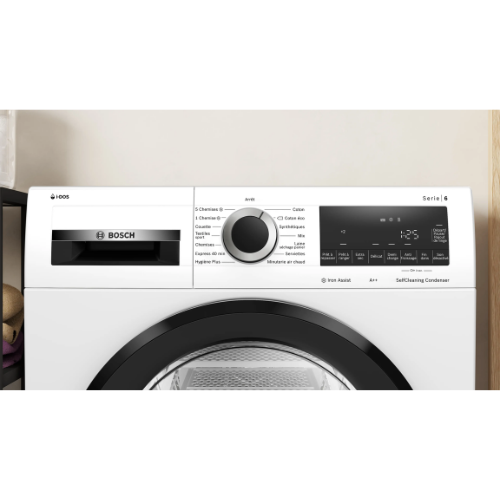 Série 6, Sèche-linge pompe à chaleur, 9 kg BOSCH WQG245A0FR - vue 2