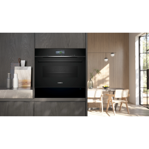 iQ700, Tiroir chauffant, 60 x 14 cm, Noir SIEMENS BI710C1B1 - vue 2