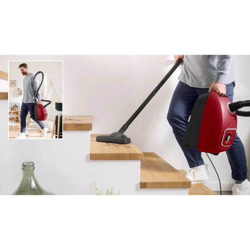 Série 4, Aspirateur avec sac, Rouge BOSCH BGB41RD3H - vue 2