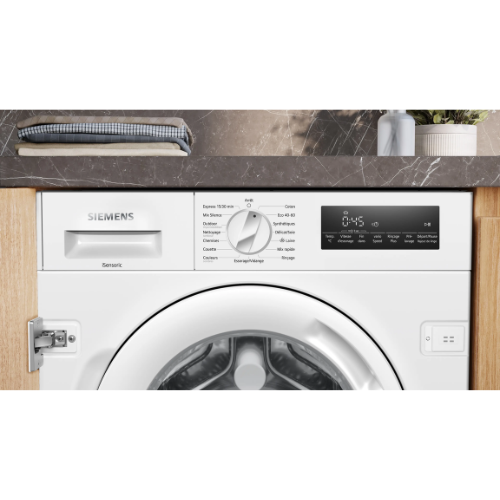 iQ700, Lave-linge, chargement frontal, 8 kg, 1400 trs/min SIEMENS WI14W549FF - vue 2