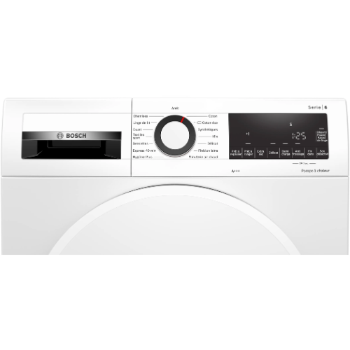 Série 6, Sèche-linge pompe à chaleur, 8 kg BOSCH WQG233D0FR - vue 2