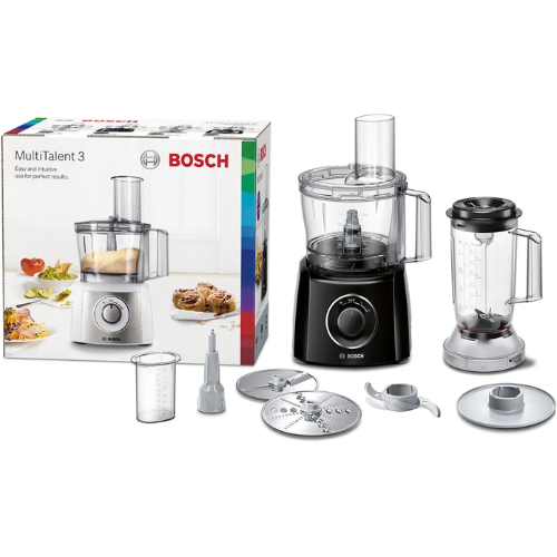 Robot culinaire, MultiTalent 3, 800 W, Noir, noir BOSCH MCM3201B - vue 2