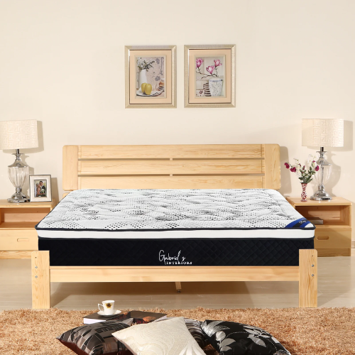 MATELAS A RESSORTS ENSACHES PLAZA 90x190x30cm EURODESIGN PLAZA90 - vue 2