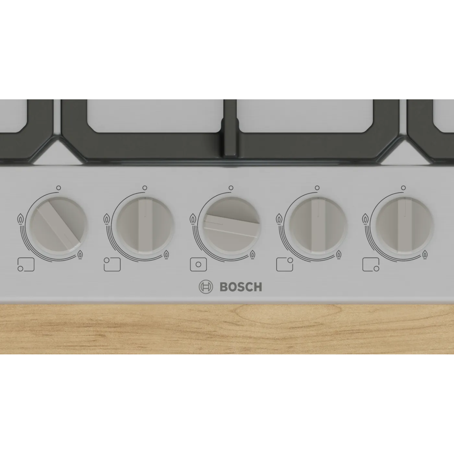 Série 4, Table gaz, 75 cm, Inox BOSCH PGQ7B5K90 - vue 3