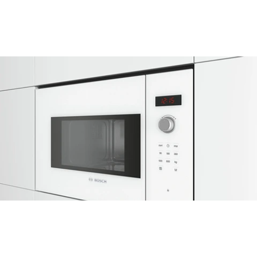 Série 4, Micro-ondes intégrable, Blanc BOSCH BFL523MW1F - vue 2