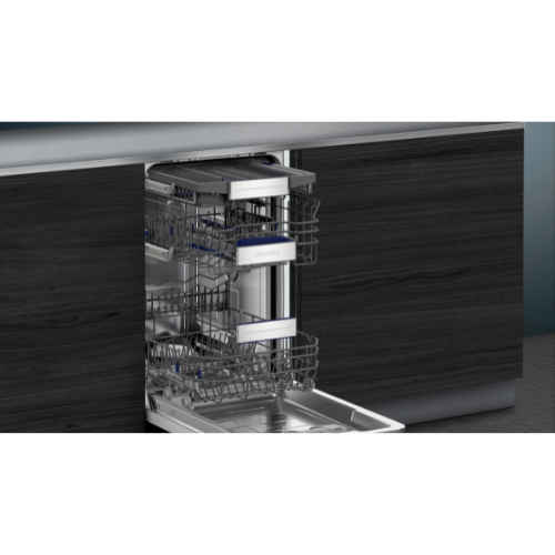 iQ300, Lave-vaisselle encastrable avec bandeau, 45 cm, Metallic SIEMENS SR53HS52ME - vue 2