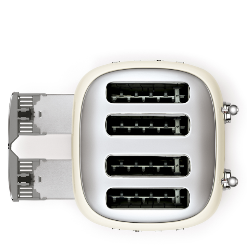 Toaster 4 tranches Smeg TSF03-Crème - vue 2