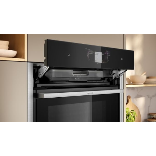 N 90, Four intégrable vapeur, 60 x 60 cm, Inox NEFF B64FT33N0 - vue 2