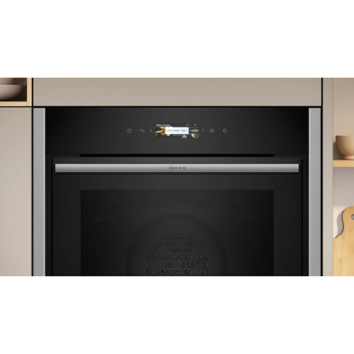 N 70, Einbaubackofen, 60 x 60 cm, Edelstahl NEFF B54CR71N0