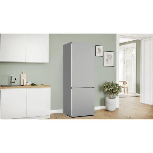 Série 4, Réfrigérateur combiné pose-libre, 203 x 70 cm, Couleur inox BOSCH KGN492LDF - vue 2