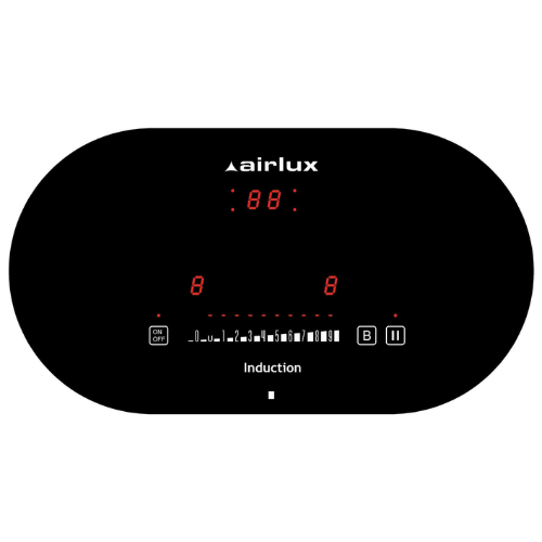 Table Induction modulaire nomade AIRLUX ATIN2BK - vue 2