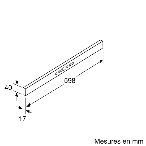Accessoire pour hottes NEFF Z54TF60N0 (#G718751) - vue 2