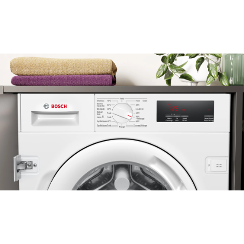 Série 6, Lave-linge, chargement frontal, 7 kg, 1200 trs/min BOSCH WIW24348FF - vue 2