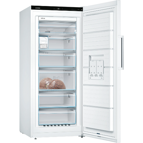 Congélateur armoire no frost pose-libre 190 X 70 cm blanc serie 6, Bosch GSN58AWEV - vue 2