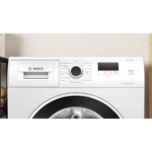 Série 2, Lave-linge front, 8 kg, max. 1200 tr/min BOSCH WGE03203FR - vue 2