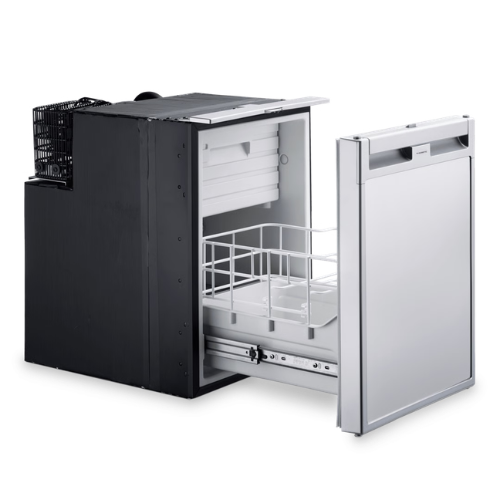 Réfrigérateur à compresseur coulissant avec un aspect inox classique, 12/24 V 38,5 L dometic CRD 50 - vue 2