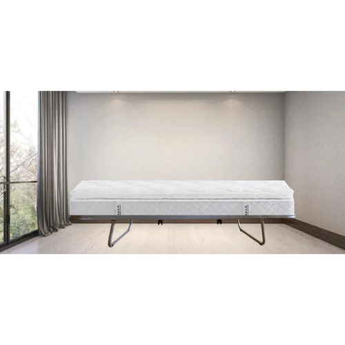 LIT CIGOGNE GRIS 90 x 190 CM EURODESIGN 739G90 - vue 1