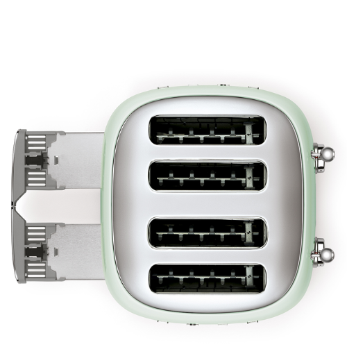 Toaster 4 tranches Smeg TSF03-Vert d'eau - vue 2