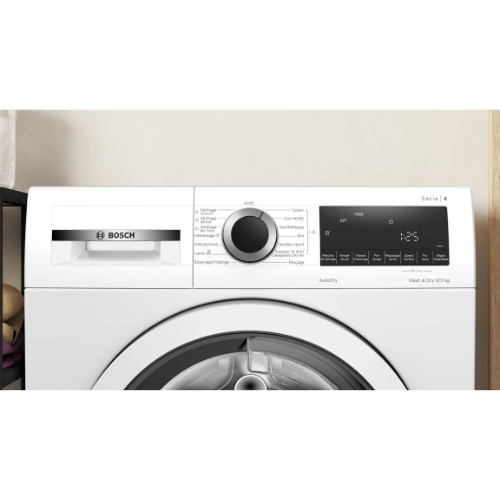 Série 4, Lave-linge séchant, 9/5 kg, 1400 trs/min BOSCH WNA144V0FR - vue 2