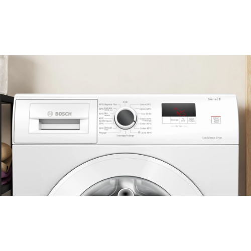 Série 2, Lave-linge front, 7 kg, 1400 trs/min BOSCH WGE02407FR(F) - vue 2