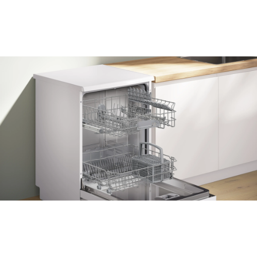 Série 2, Lave-vaisselle pose-libre, 60 cm, Blanc BOSCH SMS26AW01F - vue 5
