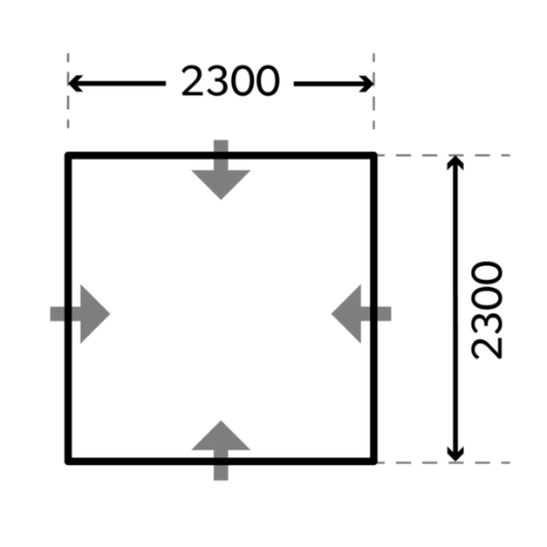 Abri multifonctions HUB 2 Dometic HUB 2 REDUX - vue 5