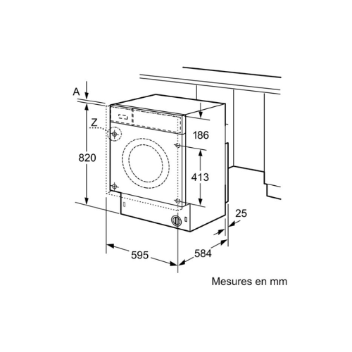 iQ500, Lave-linge séchant, 7/4 kg SIEMENS WK14D543FR - vue 3