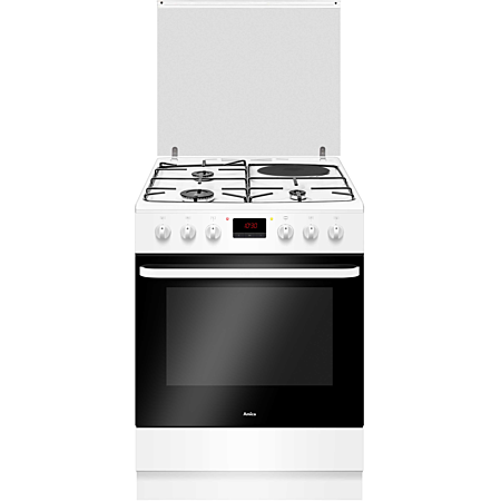 Cuisinière mixte 60x60 AMICA ACM7037B/1 - vue 1