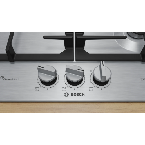 Série 6, Table gaz, 60 cm, Inox BOSCH PCC6A5I90 - vue 2