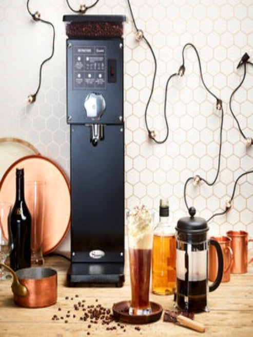 Moulin à café silencieux avec pince-sac SANTOS n°43N