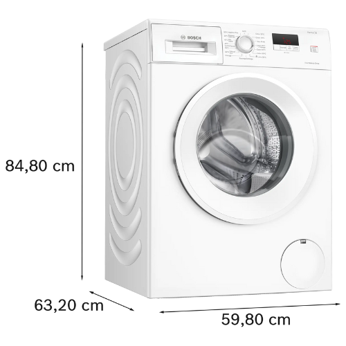 Série 2, Lave-linge front, 8 kg, 1200 trs/min BOSCH WGE03207FR - vue 6