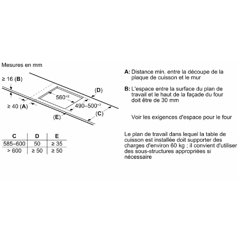 Série 6, Table à induction, 60 cm, Noir, sans cadre BOSCH PIE631HB1E - vue 6