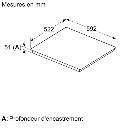 Série 6, Table à induction, 60 cm, Noir, sans cadre BOSCH PVS63KHC1E - vue 7