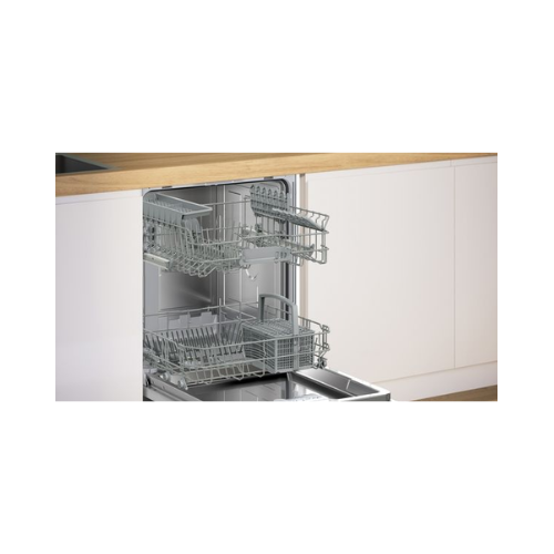 Série 2, Lave-vaisselle encastrable avec bandeau, 60 cm, Acier brossé BOSCH SMI2HTS02E - vue 3