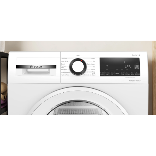 Série 6, Sèche-linge pompe à chaleur, 8 kg BOSCH WQG133DTFR - vue 2