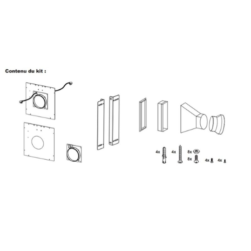 Kit de dissociation du moteur Airlux AHAKDM - vue 2