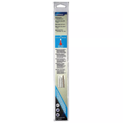 3 Packs of 2 Campingaz Silver Brazing Rods - AG 34% D1.5 L35 CM -